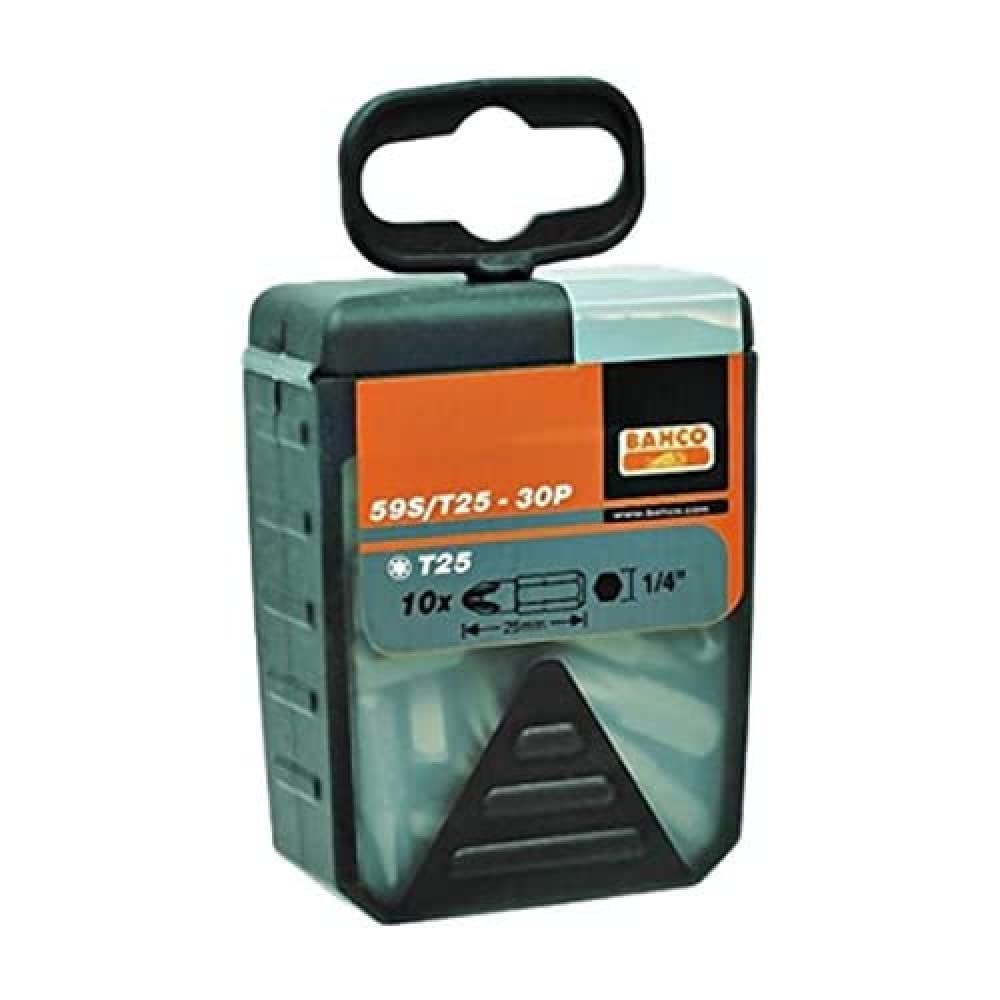 Puntas de destornillador TORX T15 de 25 mm estándar 1/4 con referencia 59S/T15-30P