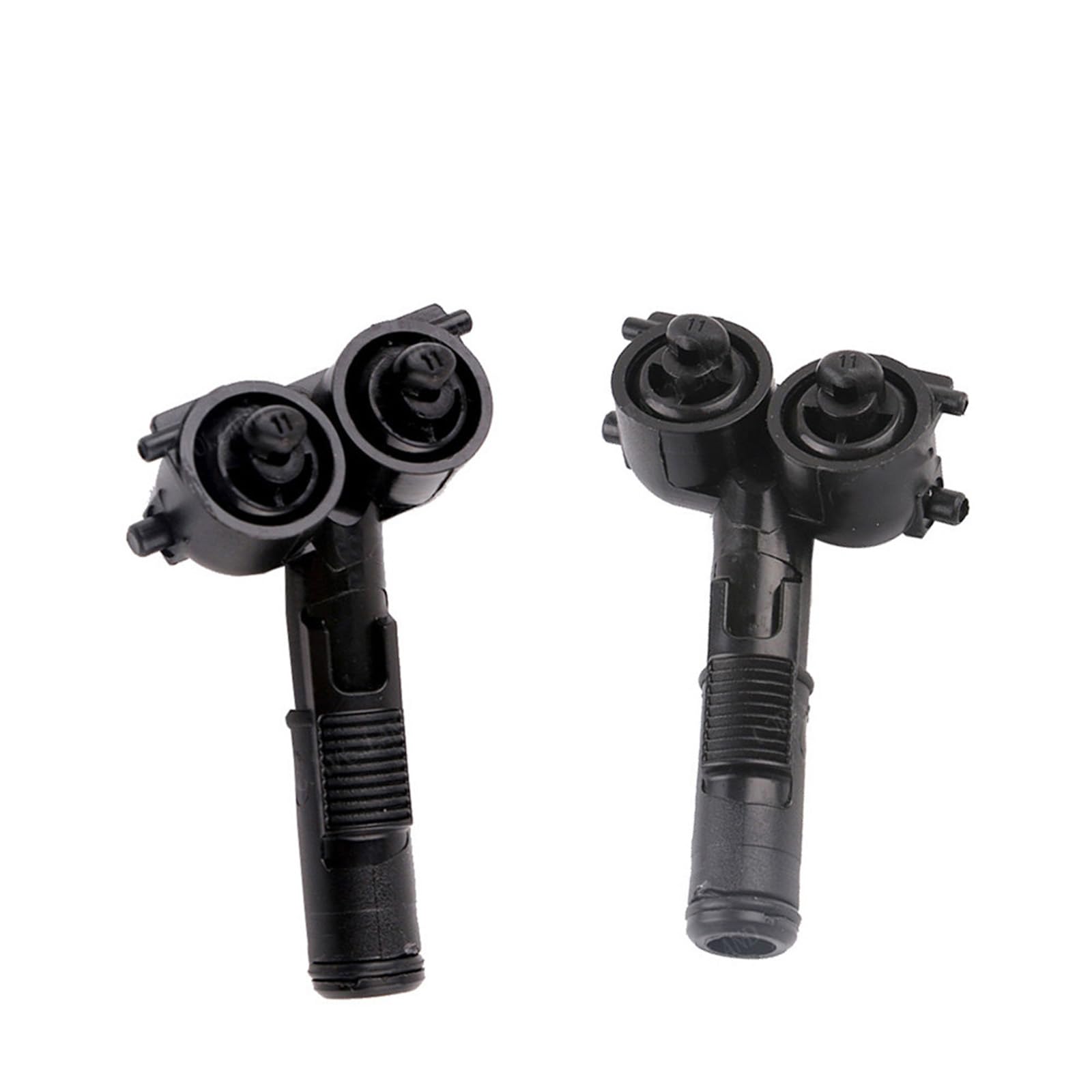 Boquillas limpiadoras de faros 2pcs Car Headlight Washer Nozzle Head Light Cleaning Water Sprayer Jet 1K6955103 1K6955104 para Golf 2004-2009