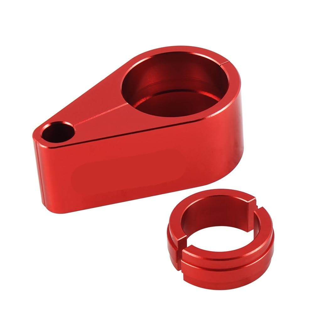 Morsetto for tubo freno ATV for Yamaha Raptor 700 Raptor 700R YFZ450 YFZ450R Banshee 350 for Ho.nda TRX 400XX 700XX 450ER 450R(Red)