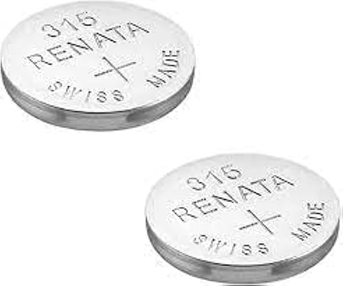 Miniatura 1 de Renata 315 SR716SW Baterías  1.55 V Óxido de Plata 315 Batería de reloj (2 unidades)