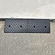 DFENG Bordsteinrampe Gummi Rampe 5 cm hoch Bordsteinkantenrampe Türschwellenrampe Auffahrrampe Autorampe Gummirampe, Rampen für Autos Motorrad Rollstuhl, 100 x 25 x 5 cm, Schwarz