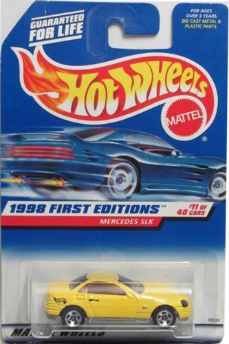 Hot Wheels Mercedes SLK 1998 1:64 escala miniatura 2