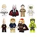 GHFGXF Mini figurki, kalendarz adwentowy, mini figurka, zestaw 8 sztuk, kolekcja niestandardowa minifigurka kolekcjonerska kompatybilna z serią Gwiezdnych Wojen, jajka wielkanocne