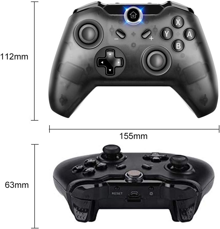 Wireless Controller for Nintendo Switch, Bigaint Pro Controller Compatible with Nintendo Switch Support Gyro Axis Function & Double Vibration