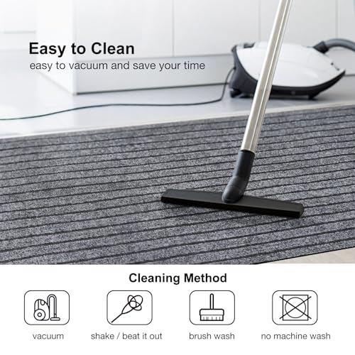 Bestvue 2' X 6' Runner Rugs With Rubber Backing, Outdoor Indoor Utility Non Slip Carpet Rug Runner For Hallway, Custom Size Area Rugs Mat For Entryway Balcony Patio Kitchen Garage Stair Laundry thumb #4