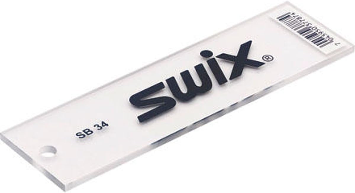 Wax Scraper Snowboard and Wide Ski (4mm Thick)