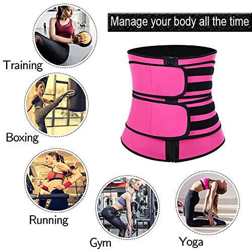 Waist Trainer for Women Corset Zipper Shaper Shapewear Slimming Sports Girdle