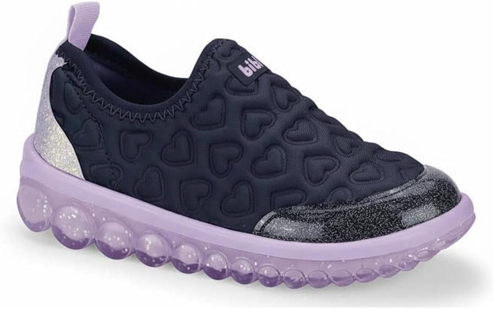 Tênis Infantil Bibi Roller 2.0 Marinho/iris Coração Tamanho:29