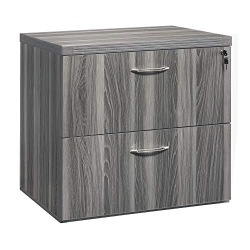 Mayline Aflf36Lgs Aberdeen File Cabinet, 36", Gray Steel Laminate #TOP6