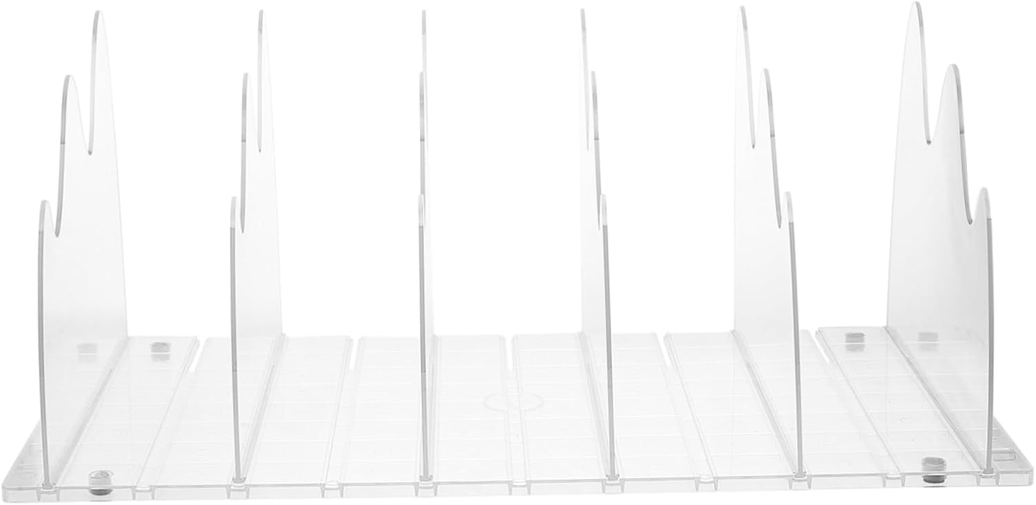 Storage Box Rack Shelves Shelf Purse Organizer Bag Holder for Closet Purse Divider Bag Organizer for Drawer Bags Organizer for Closet Purse Rack for Closet Transparent Plastic