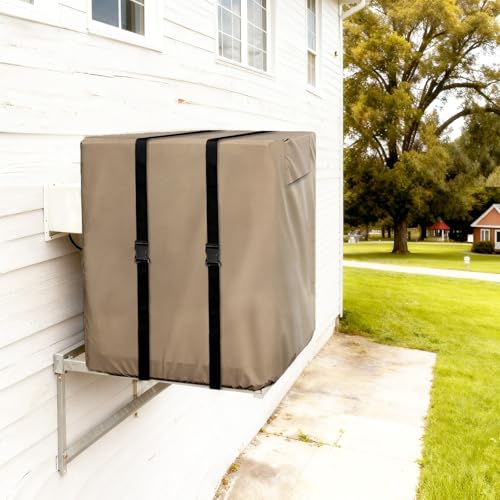 Down Draft Evaporative Cooler Cover,Heavy Duty 600D Protection Rain and Snow Swamp Cooler Cover,Equipped with 2 Bayonet Straps for Down Draft Swamp Cooler Weatherproof Covers.34"W x 34"D x 36"H by Alickwang - Image 7