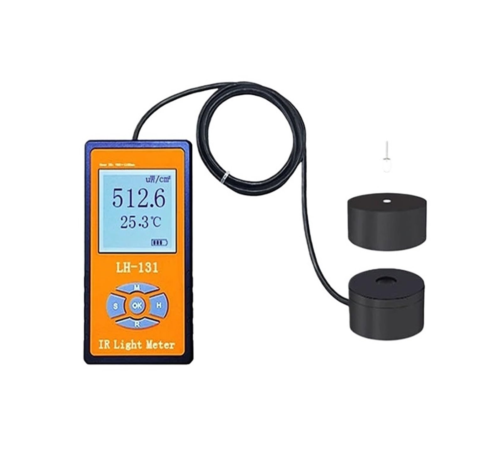 UVB Meter LH-129/LH-131 Infrared Light Irradiance Power Meter Tester Radiometer LED Luminous Intensity Sunlight(LH-131(760-1100nm))
