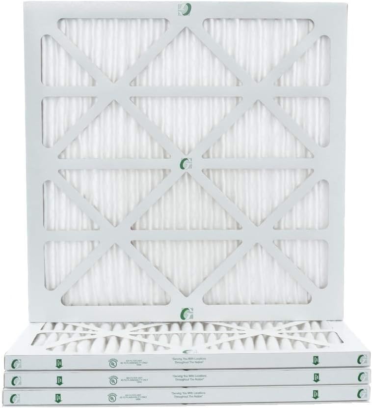 ZL 12x12x1 MERV 10 Air Filters for AC and Furnace. 4 PACK. Actual Size: 11-1/2 x 11-1/2 x 7/8