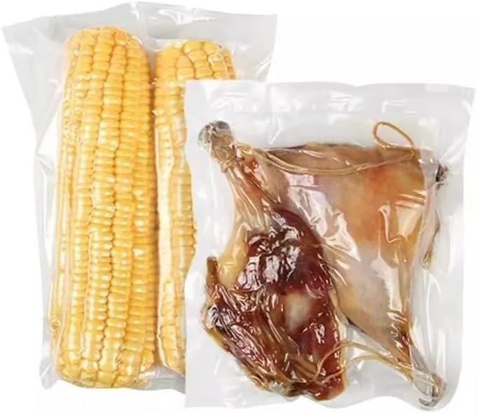 1000PCs Vacuum Sealer Bags Poly Food Saver Package 3 Mil For Chamber Machines (5"x7")