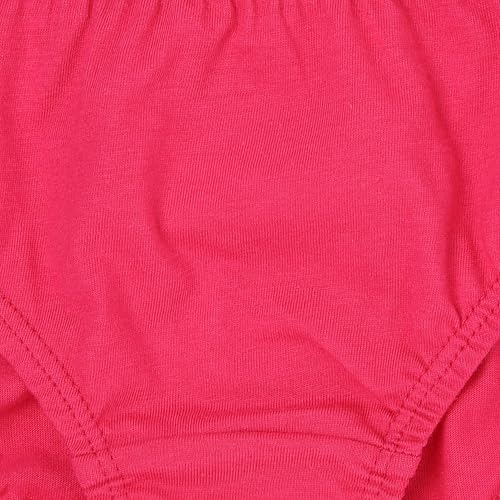 Image of Red Rose Kids Girls Cotton Printed Panty Pack of 6-Assorted