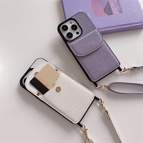 Chaîne dame cuir carte poche pour ne plus jamais perdre votre iPhone