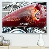 harley davidson airbrush Amerikas Motorradlegende Nr.1 (Monatskalender, 14 Seiten ) , von Autor(in): Studio Brix