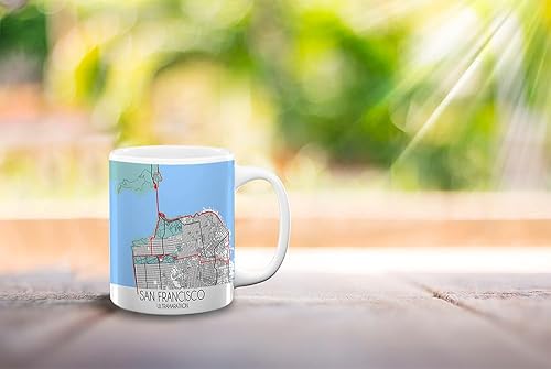 Miniatura 15 de TJ Originals Marine Corps Trail - Taza de café de cerámica de 11 onzas, regalos motivacionales para hombres, recuerdo de camino de maratón, regalo