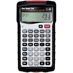 Calculated Industries 4095 Pipe Trades Pro Advanced Pipe Layout and Design Math Calculator Tool for Pipefitters, Steamfitters, Sprinklerfitters and Welders | Built-in Pipe Data for 7 Materials , White | Advanced Pipe Layout and Design Math, For Pipefitters, Steamfitters, Sprinklerfitters and Welders