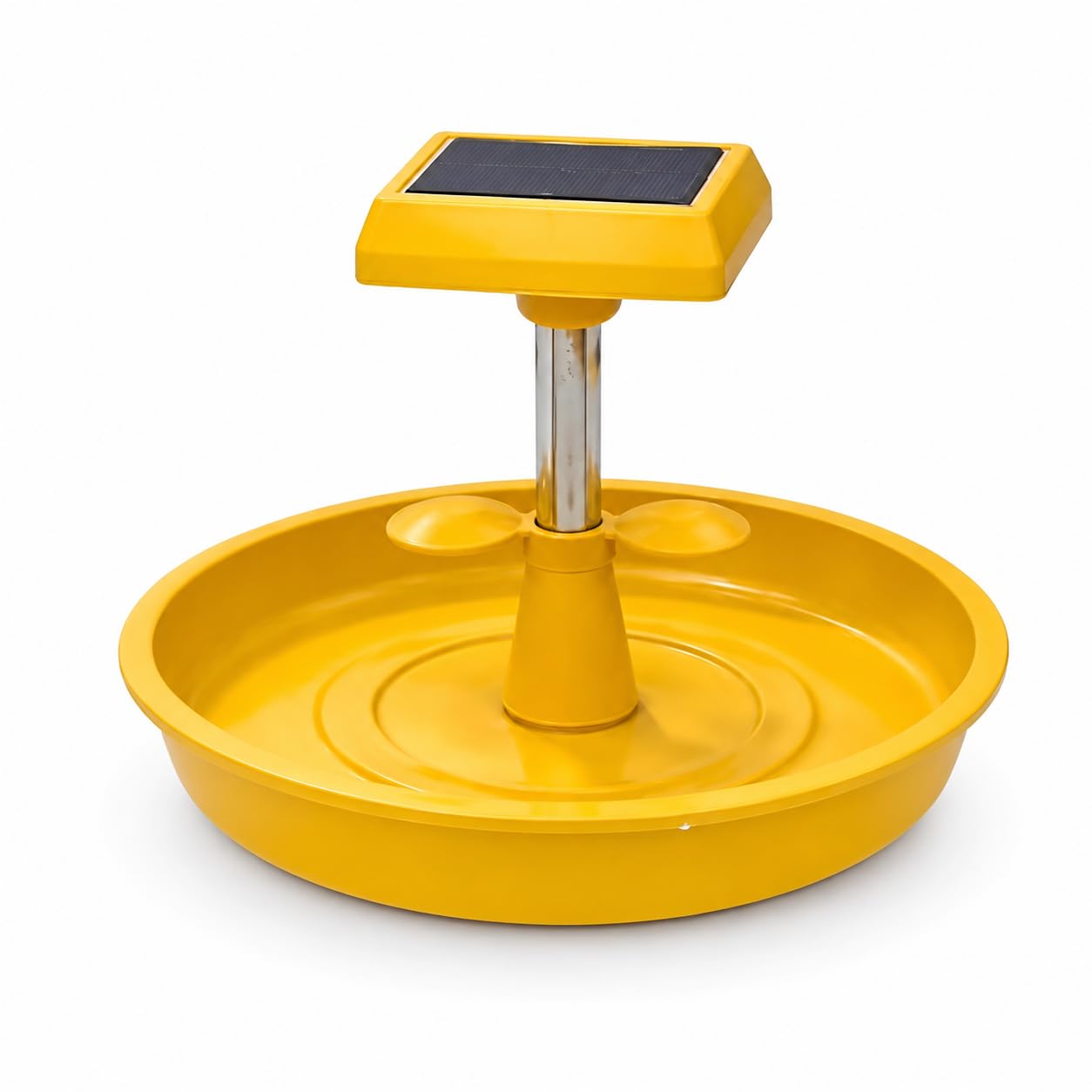 Green Gold Solar Powered Bird Bath Fountain – Yellow Outdoor Water Fountain Pump with Solar Panel, No Wiring Needed, Ideal for Garden, Patio & Backyard, Pack of 1-image-11