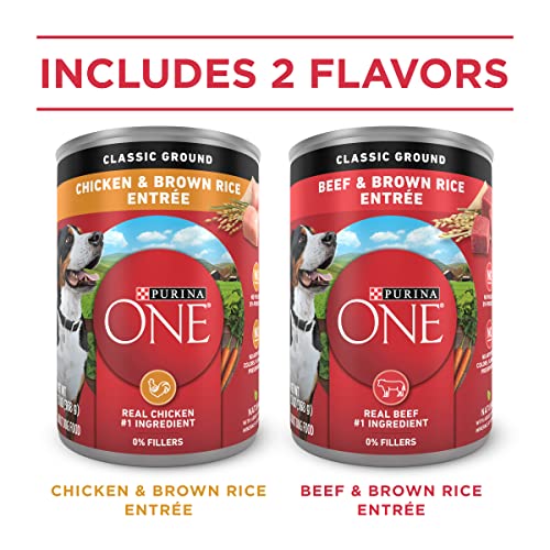 Purina-ONE-Classic-Ground-Chicken-and-Brown-Rice-and-Beef-and-Brown-Rice-Entrees-Wet-Dog-Food-Variety-Pack