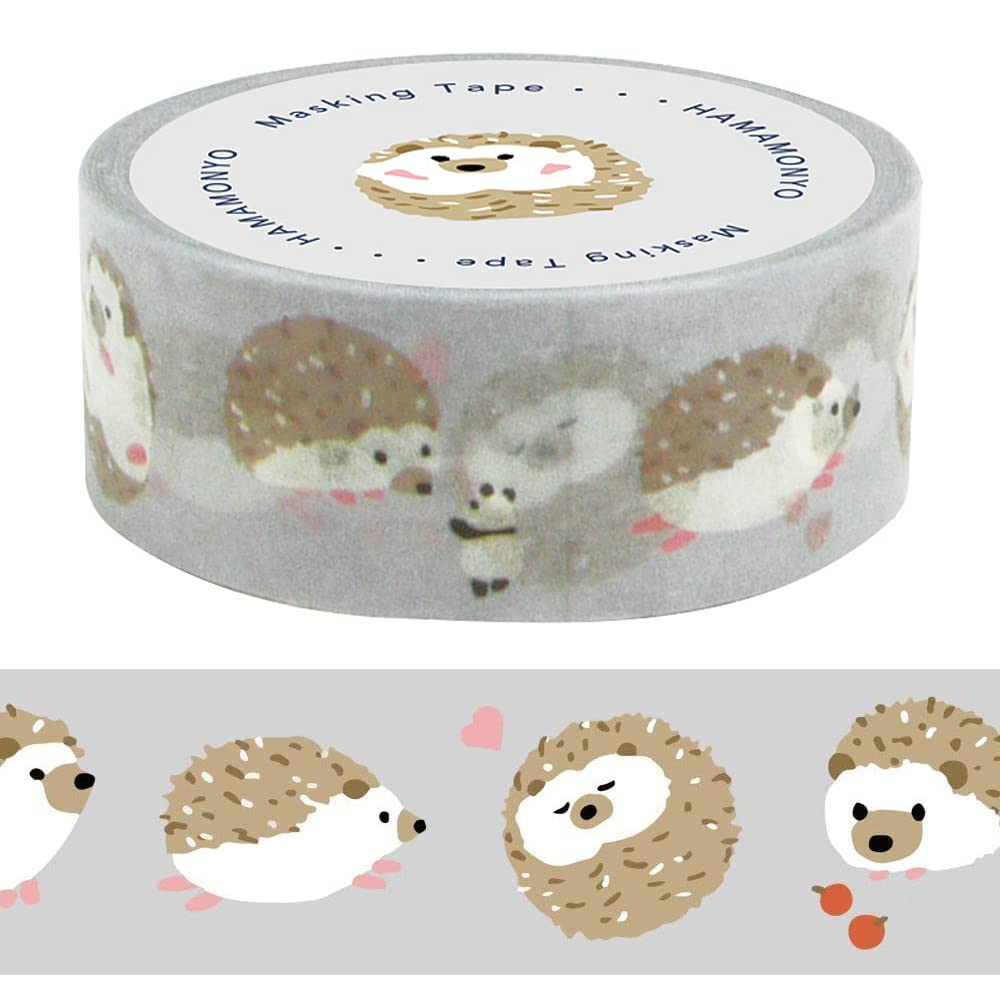 Amazon.co.jp: Japanese Hedgehog Masking Tape : Office Products