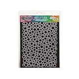 Ranger Dyan Reaveley's Dylusions Stencils, 9 by 12-Inch, Bubbles