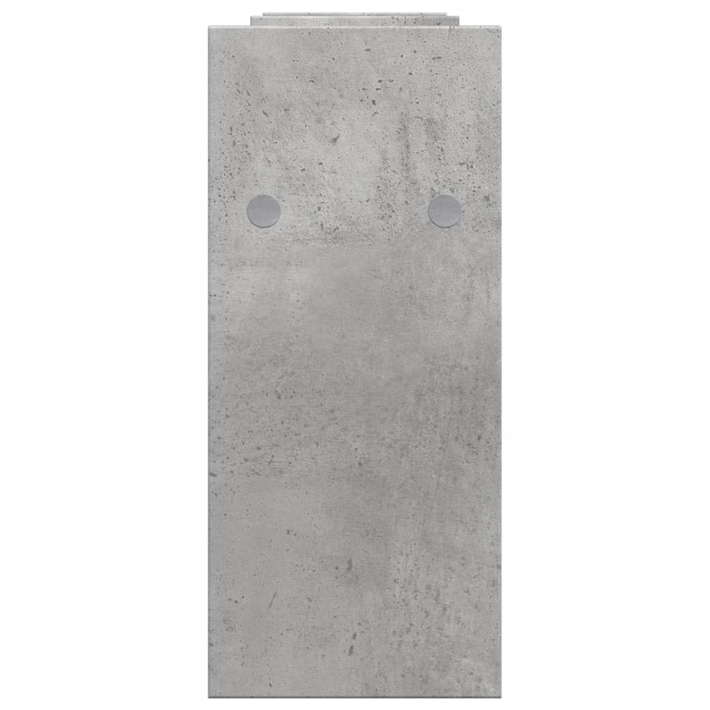 Organizer Scrivania Grigio Cemento 34,5x15,5x35,5cm Multistrato,Organizer da Scrivania,Portaoggetti da Scrivania,Organizer da Scrivania-848055