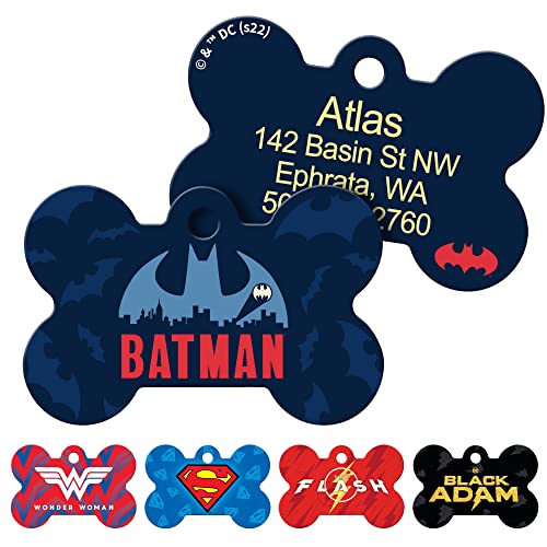 GoTags Batman Dog Tag with Custom Text