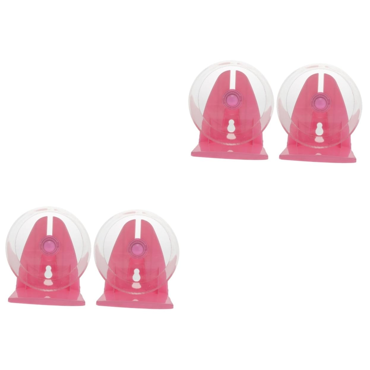 Beaupretty 2 Piezas De Rueda para Correr Pequeña Rueda De Hámster Rueda De Hámster Rosa Rueda De Hámster Enano Silenciosa Rueda De Hámster Silenciosa Rueda De Hámster para Mascota Hámster