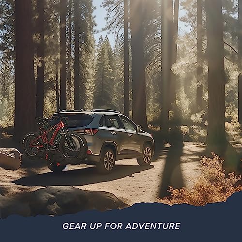Image of ARKSEN Bike Rack Hitch, 2-Bike Foldable Platform Mount Rack w /Smart Tilt