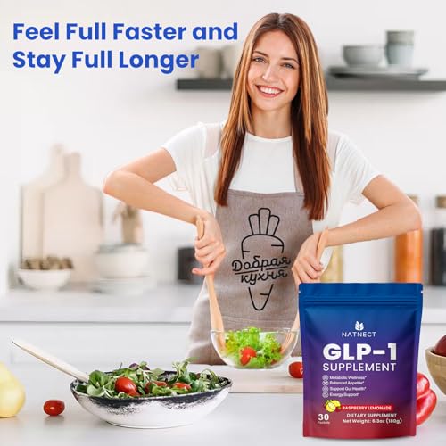 GLP-1 Supplement, Natural GLP 1 Booster Drink Mix for Weight Loss, Appetite Control and Metabolism Boost Support, Contains Yerba Mate, Garcinia Cambogia, Berberine (Raspberry Lemonade Flavor) - Image 5