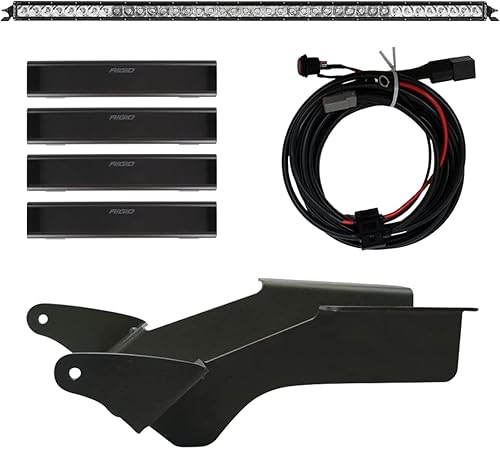 RIGID INDUSTRIES – Kit de luces de techo – Barra combinada SR Sport/Flood de 40 pulgadas incluida – Se adapta al Bronco 2021 tamaño completo