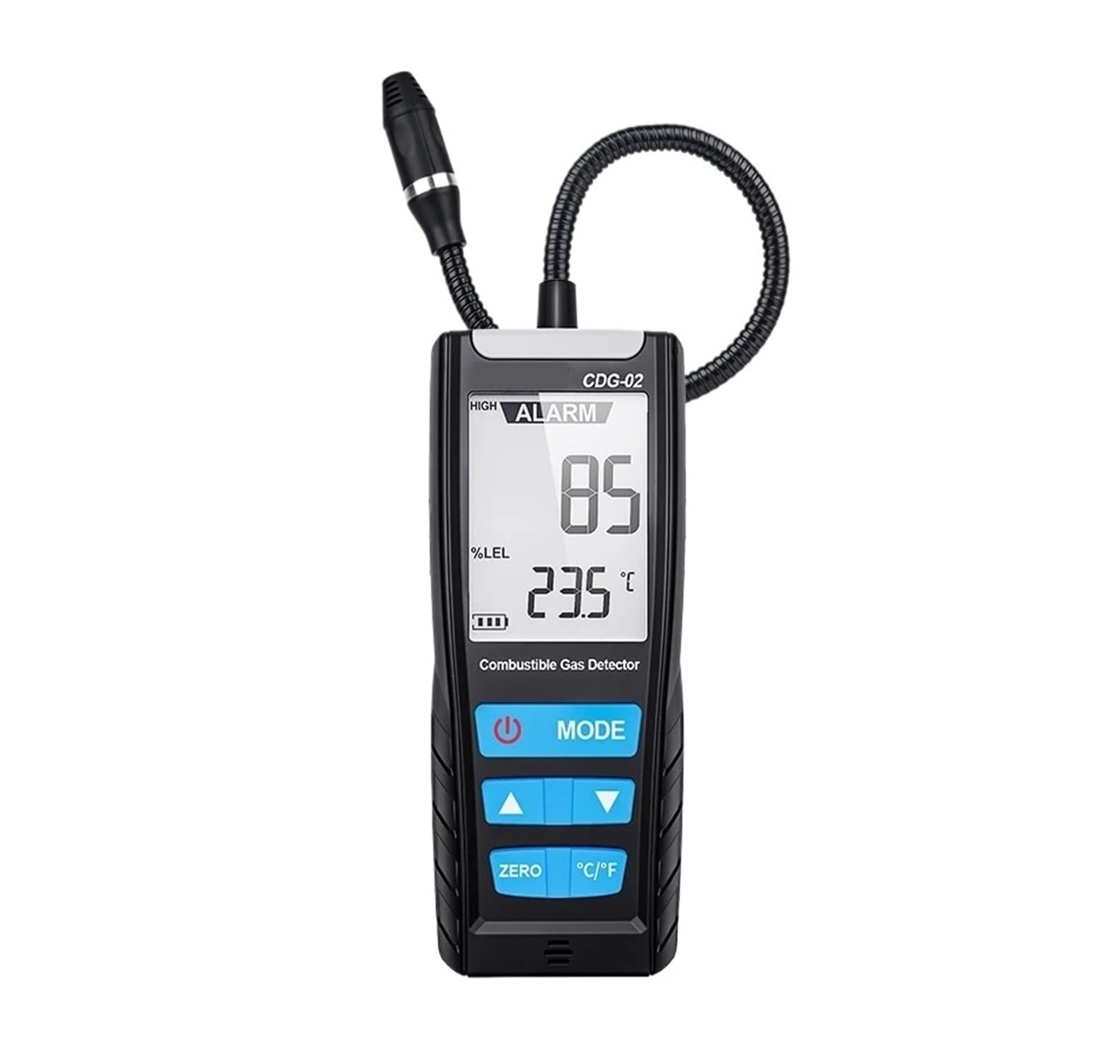 Analyseur de gaz détecteur Combustible Compteur monoxyde Carbone Portable CO CH4 Fuite testeur Moniteur(CGD900)