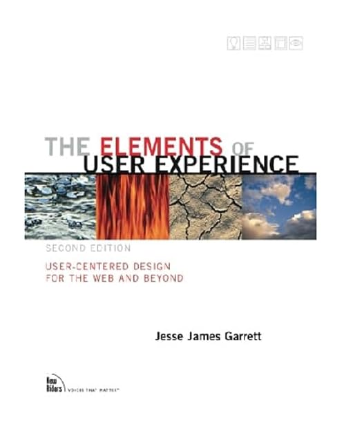 Portada de The Elements of User Experience: User-Centered Design for the Web and