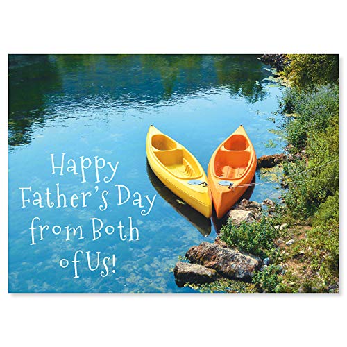 Current Kayak Father’s Day Card 5"x7" with Envelope