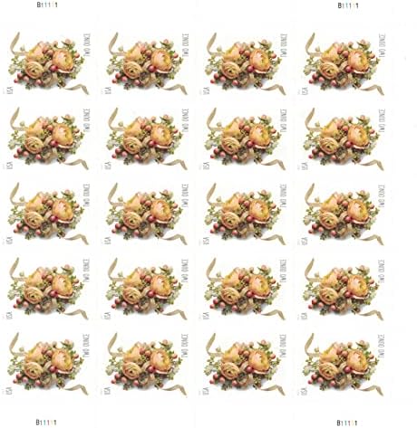 2017 Celebration Corsage Two Ounce Forever Full Sheet of 20 Postage Stamps Scott 5200