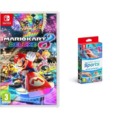 Nintendo Mario Kart 8 Deluxe - Videogioco Italiana - Versione su scheda Switch Sports - Videogioco Italiana - Versione su scheda