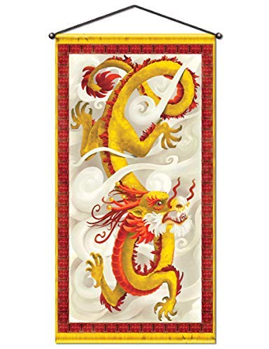 Beistle 57158 Dragon Door Wall Panel, 30 by 5-Feet