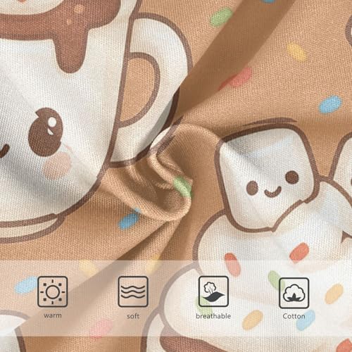 Girls' Panties Toddler Cotton Underwear for Girls Hot Cocoa Mug3