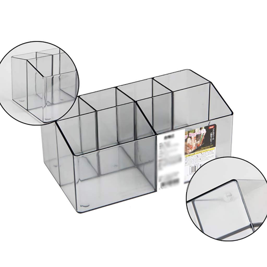 Scatola portaoggetti da scrivania Scatola portaoggetti Trasparente Forniture per Ufficio per la casa Multifunzione Scatola portaoggetti in plastica