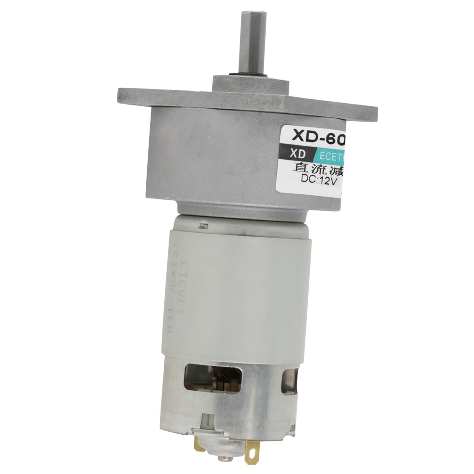 Hyuduo Mini-DC-Getriebemotor, 24 V, 35 W, Metall, Geschwindigkeitsverstellbar, Großer Drehmomentmotor für Automatisierungsgeräte, Industrielle -Projekte (#14)