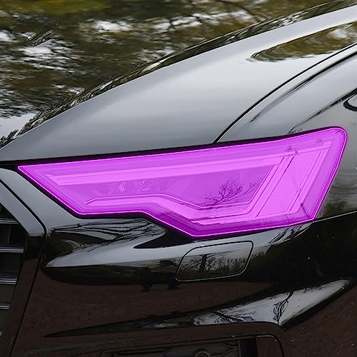 Film PPF phares Audi A6 C8 protection TPU antibrouillard fumé