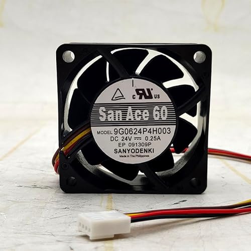 For SANYO 6025 24V 0.25A 9G0624P4H003 3pin Inverter Cooling Fan