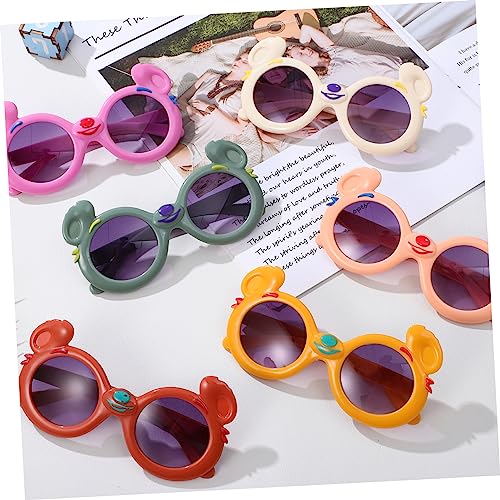 Amosfun 6 Peças De Óculos De Sol De Coala Desenhos Animados Para Crianças 6 Peças De Óculos Polariza