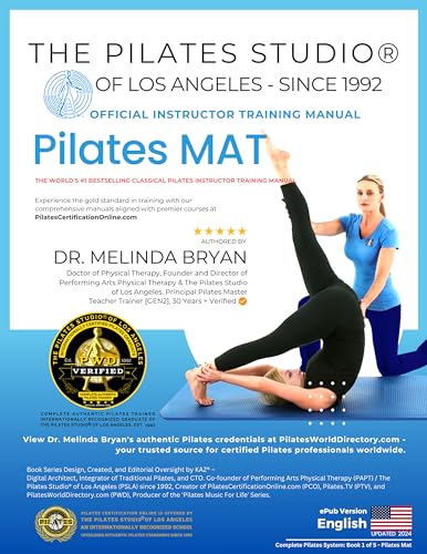 Classical Pilates Mat Instructor Manual: Authentic Training Resource (The Official Pilates Studio®...