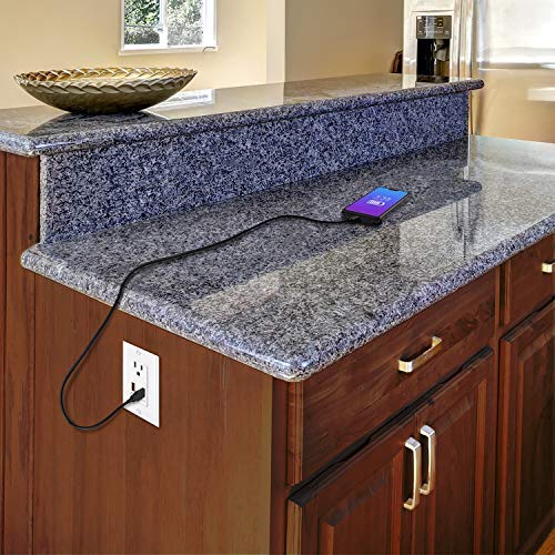 Topgreener 36W Quick Charge 3.0 Usb Wall Outlet, Compatible With Samsung Galaxy S20/S10/S9/Note, Iphone Se/11/Xs/Xr/X/8, Lg, Htc & More, Ul Listed, Tu1152Qc3, White #TOP3