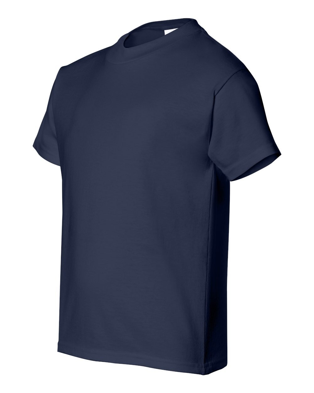Hanes Big Boys' Comfortsoft T-Shirt (Pack of 6), Navy, Medium