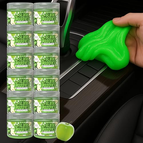 Gel de nettoyage de voiture Slime Buddies pour poussière et clavier
