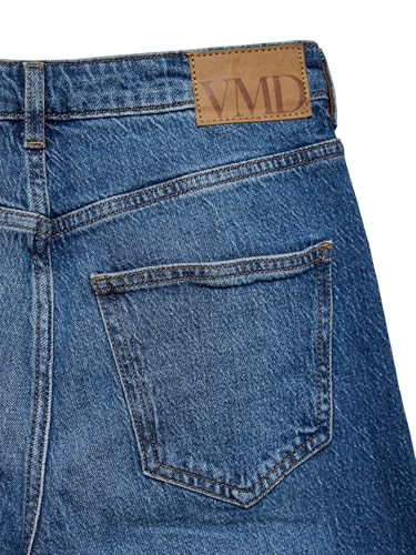 VERO MODA Female Weit geschnitten VMTESSA Hohe Taille Weiter Beinschnitt Jeans – Ansicht 3